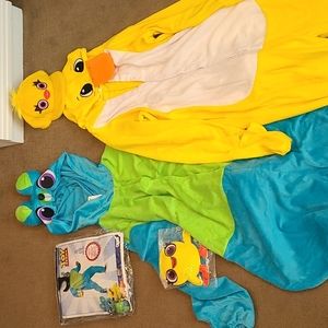 Bunny and Ducky adult costume